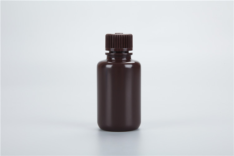60ml bocca stretta HDPE marrone